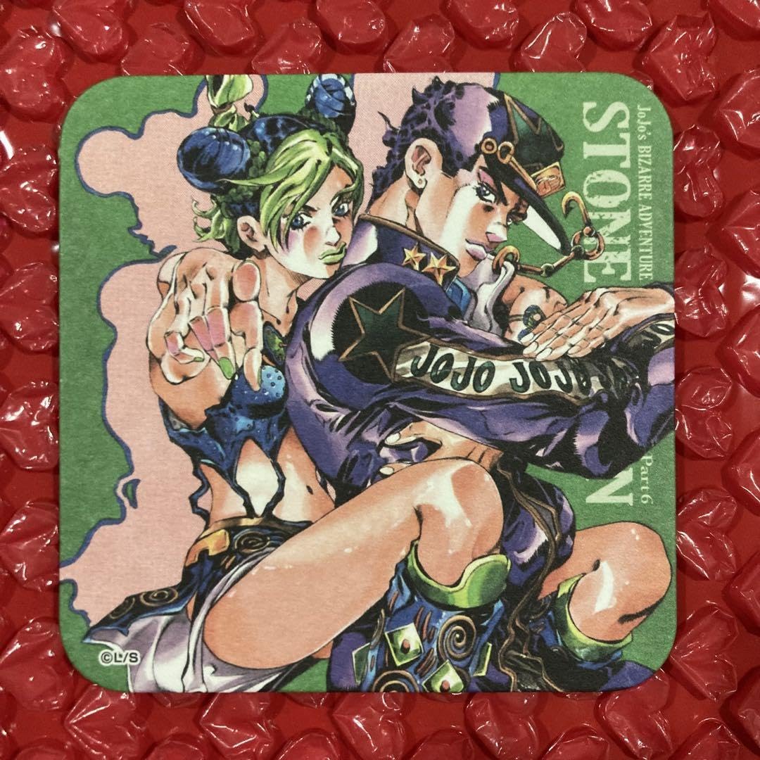 ジョジョの奇妙な冒険　アートコースター　空条承太郎 Jyoutarou & Dio - Coaster - Stardust Crusaders (空条承太郎