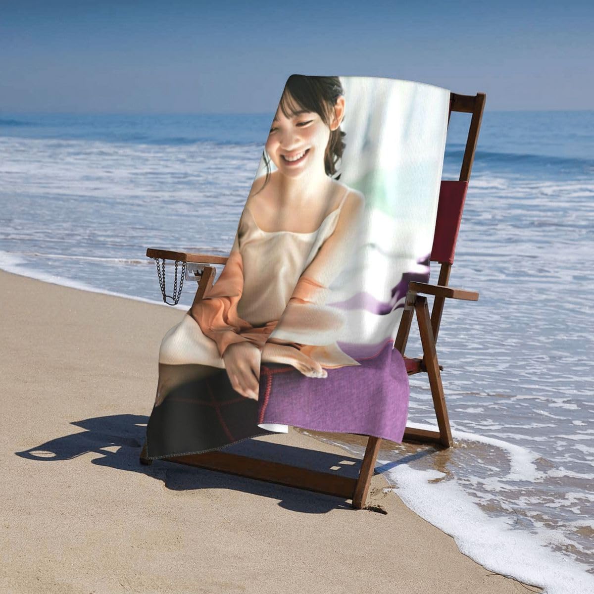 Amazon｜バスタオル堀未央奈(乃木坂46) (16) 大判 ビーチタオル アニメ