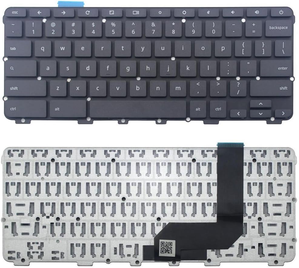 New Replacement for Lenovo Chromebook N22 US Keyboard Black EANL6029010 5CB0L02103 NO Frame