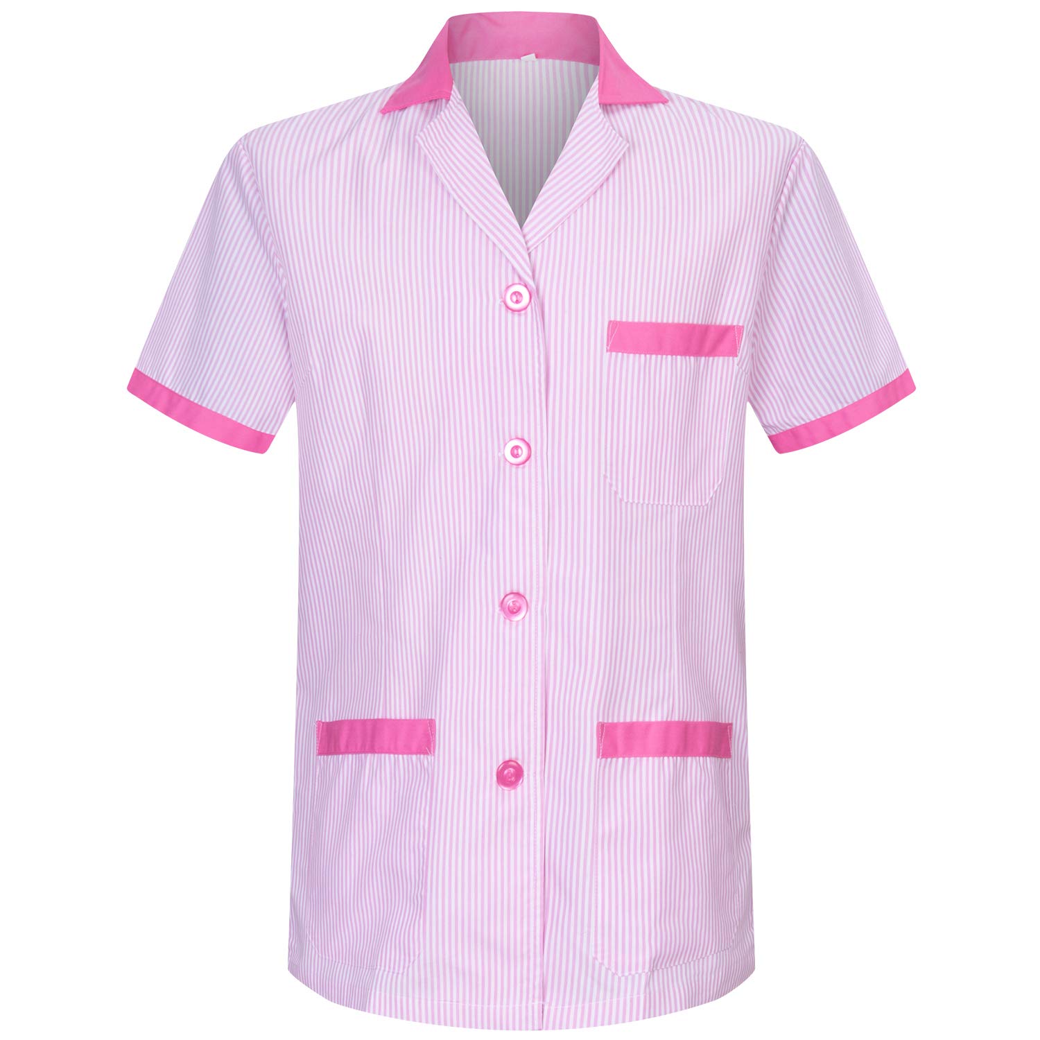 MISEMIYA Camisa MÉDICO Unisex Enfermera Uniforme Limpieza Laboral ESTÉTICA Dentista Veterinaria Sanitario HOSTELERÍA W820