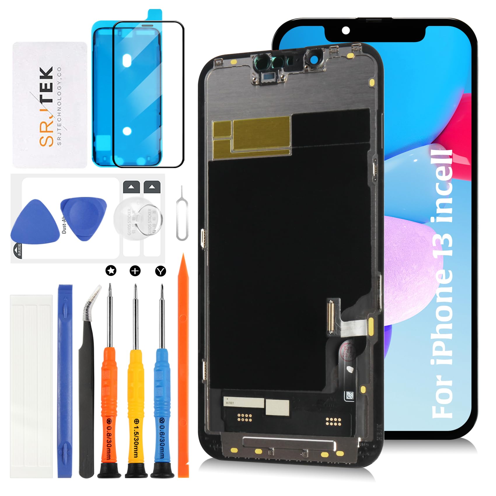 iPhone13 パネル Amazon.co.jp: SRJTEK For iphone 13 incell 液晶パネル画面交換
