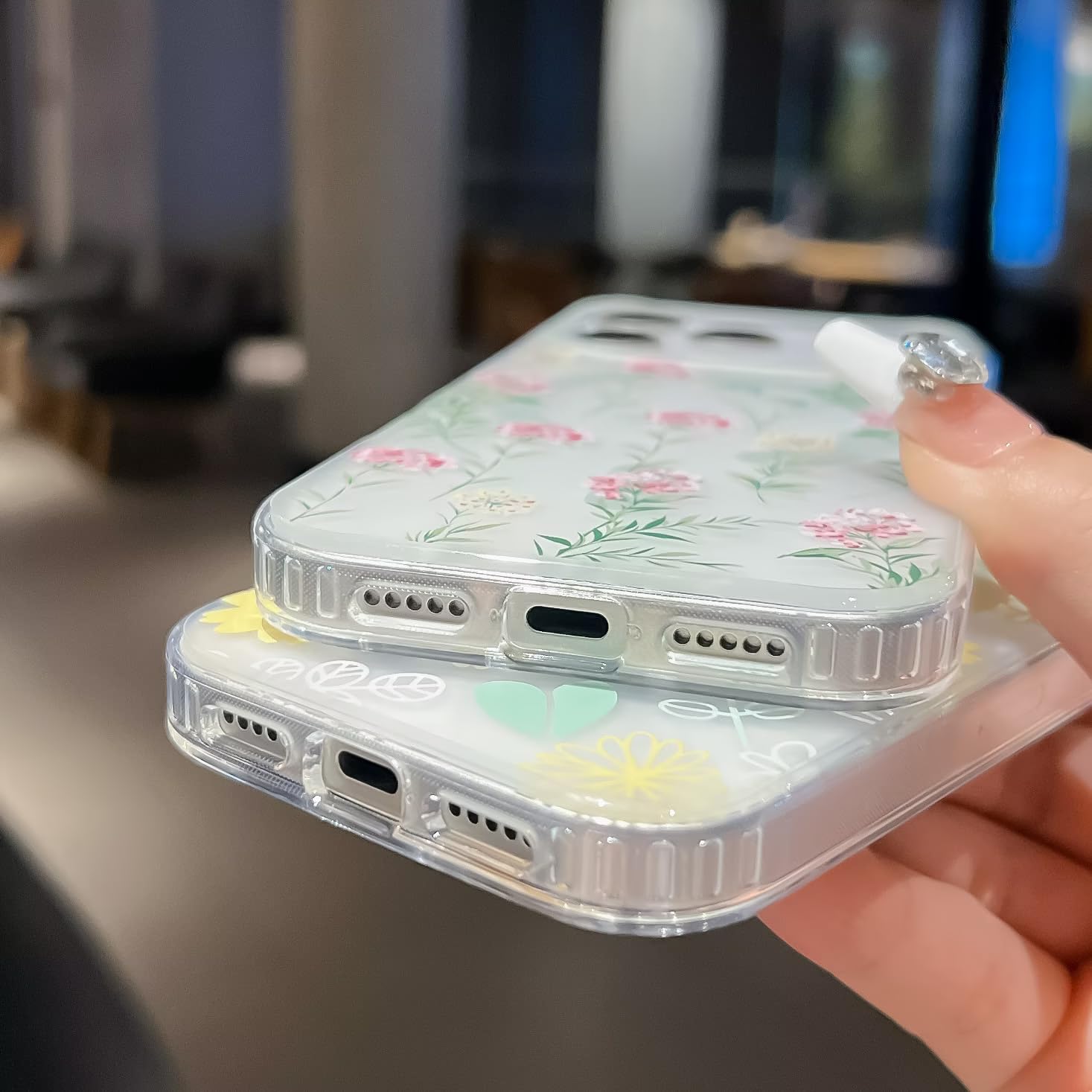Amazon.co.jp: CrazyLemon iPhone 17 Pro Max 用 ケース 可愛い 花柄