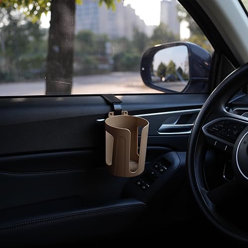 Miniatura 2 de Portavasos grande para puerta de automóvil, portavasos para casi cualquier tamaño de botella o lata