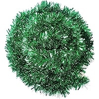 SHATCHI 16 Stks Zilver 1.8m/6ft Xmas Metallic Chunky Klatergoud