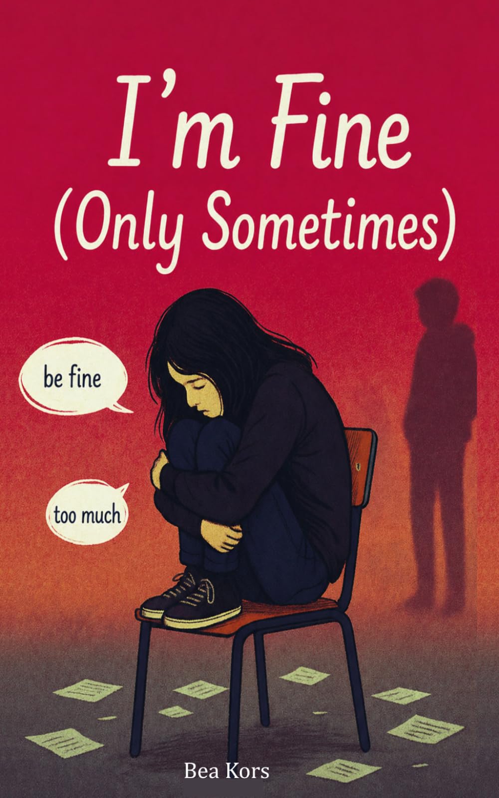 I'm Fine (Only Sometimes): A YA novel about staying quiet, finding your voice — and the courage not to be perfect.