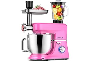 COOKLEE Pink Stand Mixer: A Culinary Star in Your Kitchen