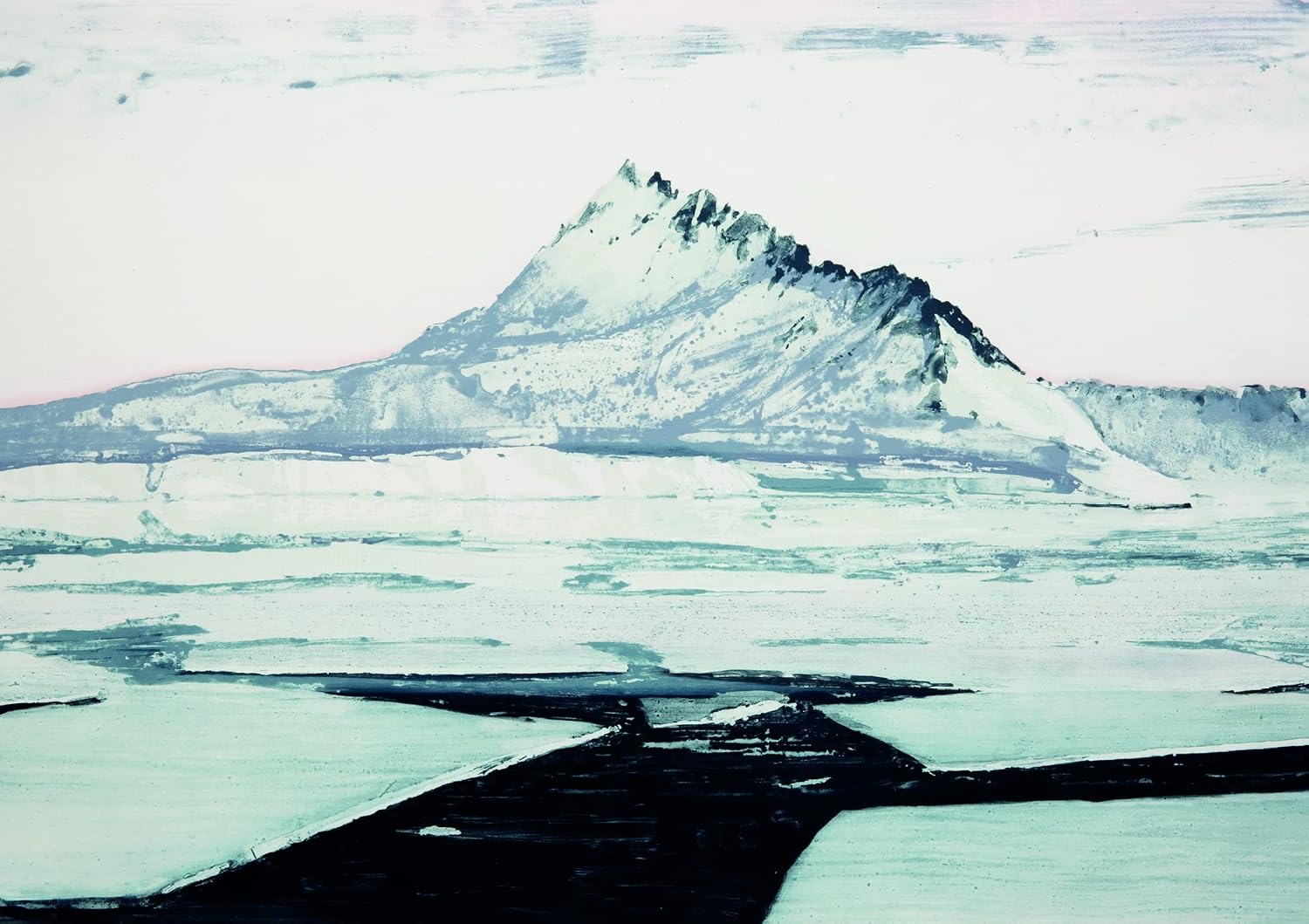 Royal Academy Emma Stibbon RA Ice Floe, Antarctica Pack of 10 Christmas Cards (17 x12cm), Multicoloured, 17 x 12cm - Image 3
