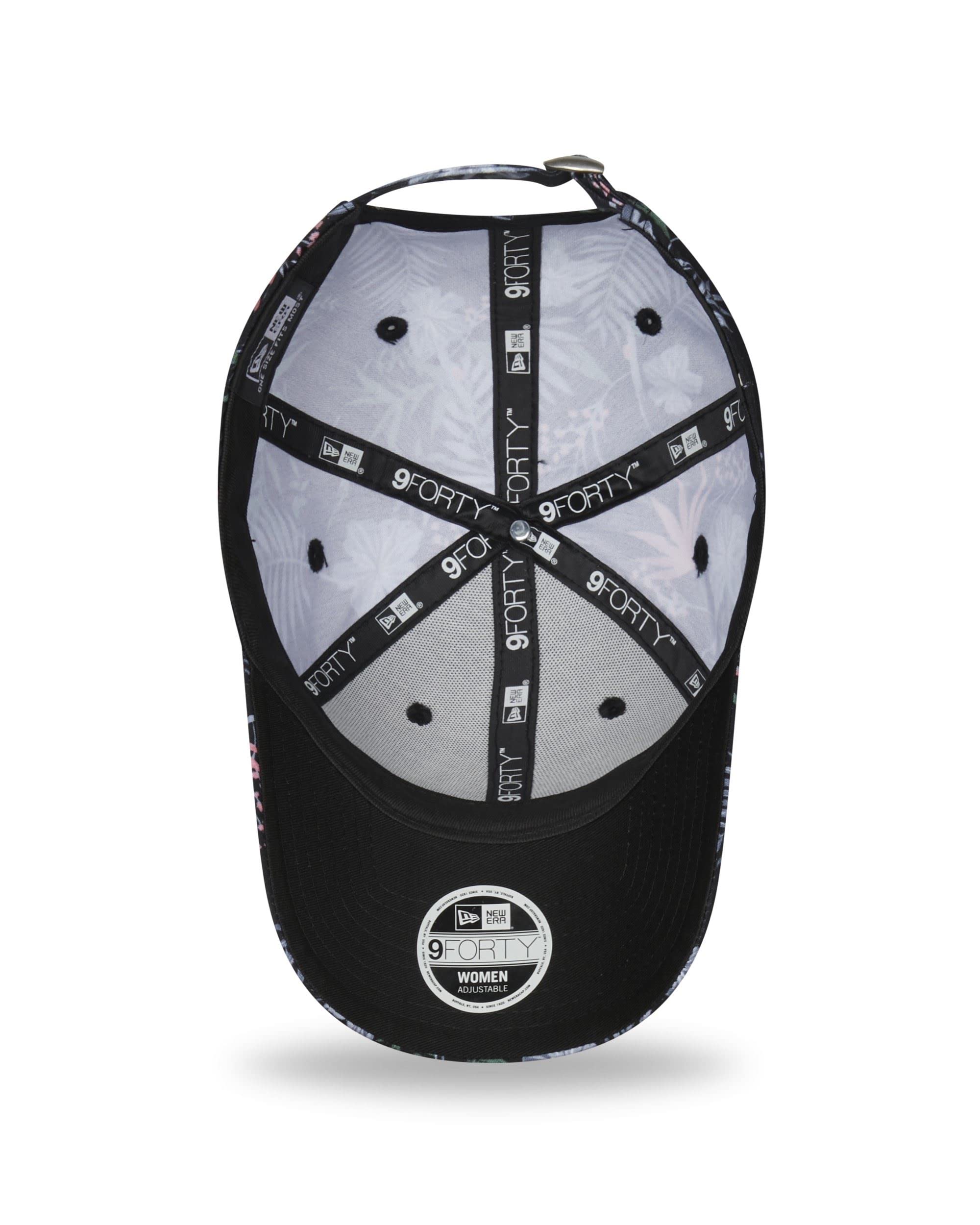 New Era New York Yankees MLB League Essential Black Purple 9Forty Adjustable Women Cap