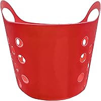 Vista 5 de Cesta multicolor surtida con asas 3ct