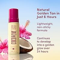 Vista 2 de Coco & Eve Sunny Honey Bali Bronzing Self Tanner Mousse Loción bronceadora sin sol natural (muy oscura), loción autobronceadora instantánea