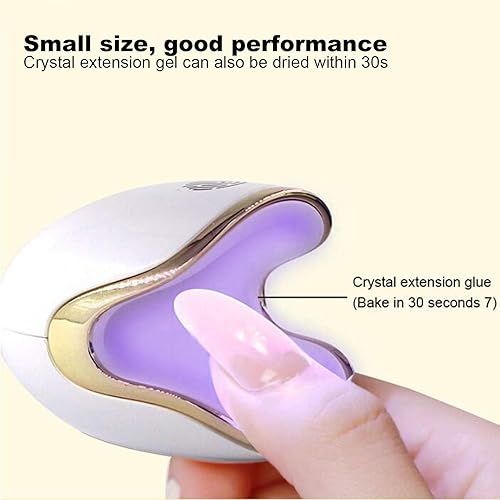Miniatura 6 de Lámparas LED UV de 6 W para esmalte de uñas de gel Secador de uñas Lámpara de hornear Lámpara de uñas USB Secador de esmalte de uñas de gel Secador