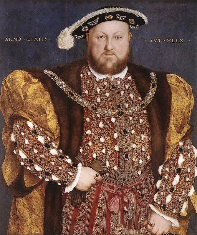 Affiche Henri VIII Hans Holbein pour décorer un salon ou un bureau chic