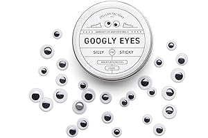 Stellar Factory Funny Googly Eyes - Eye-catching Animated Eyes for Crafts, Fun...