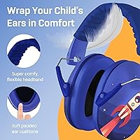 Vista 53 de Vanderfields Kids Ear Protection Earmuffs - Noise Cancelling Headphones for Kids, Autism, Toddler, Children