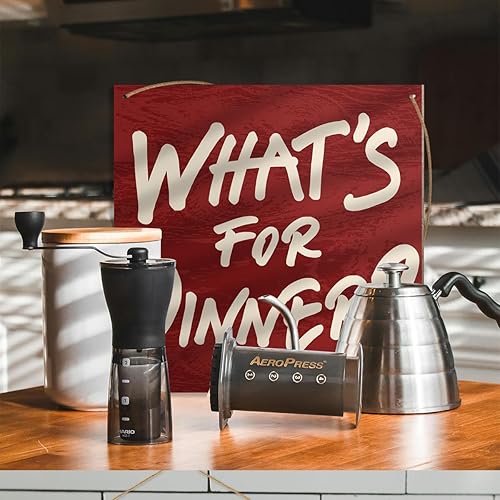 Miniatura 4 de Divertidos letreros de cocina para decoración de pared, decoración de cocina para casa de campo, decoración de cocina roja para comedor,