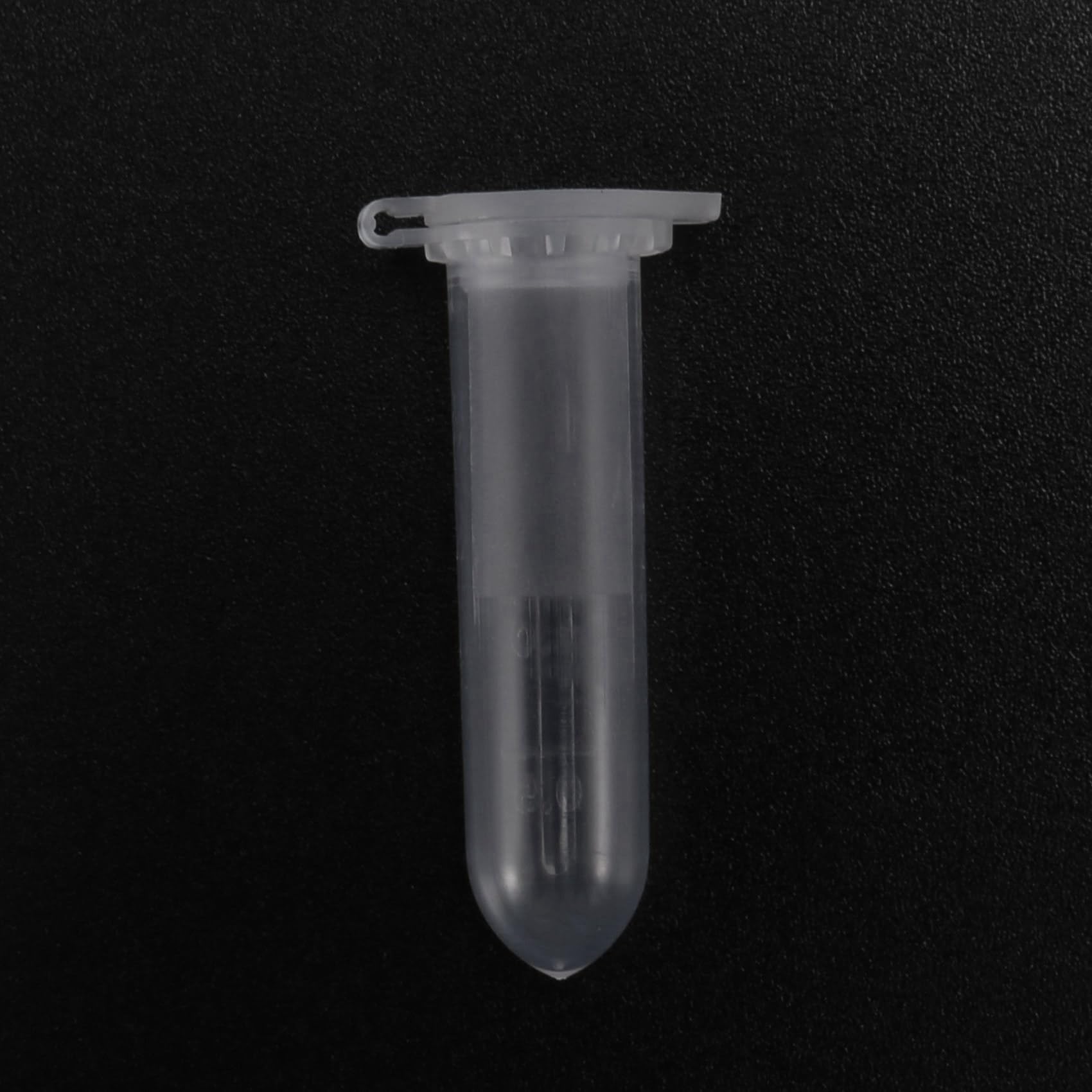 2000 Uds. Tubo de MicrocentríFuga de 2Ml, Tubo de Ensayo, Vial de PláStico Transparente, Contenedor de Viales, Tapa una PresióN para Almacenamiento de Muestras de Laboratorio