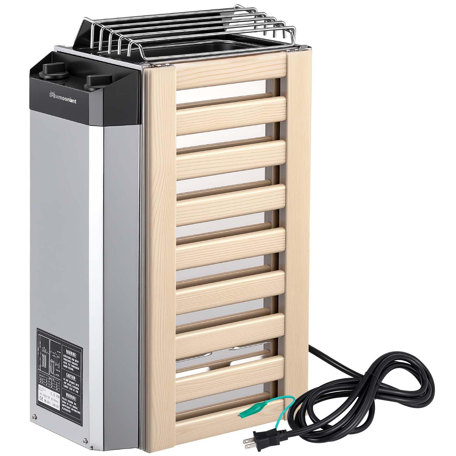 Amazon.co.jp: Mxmoonant サウナストーブ 1.5kW 32×21×52cm 壁掛け可能