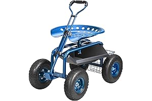 VEVOR Rolling Garden Rocker Vertex Seat