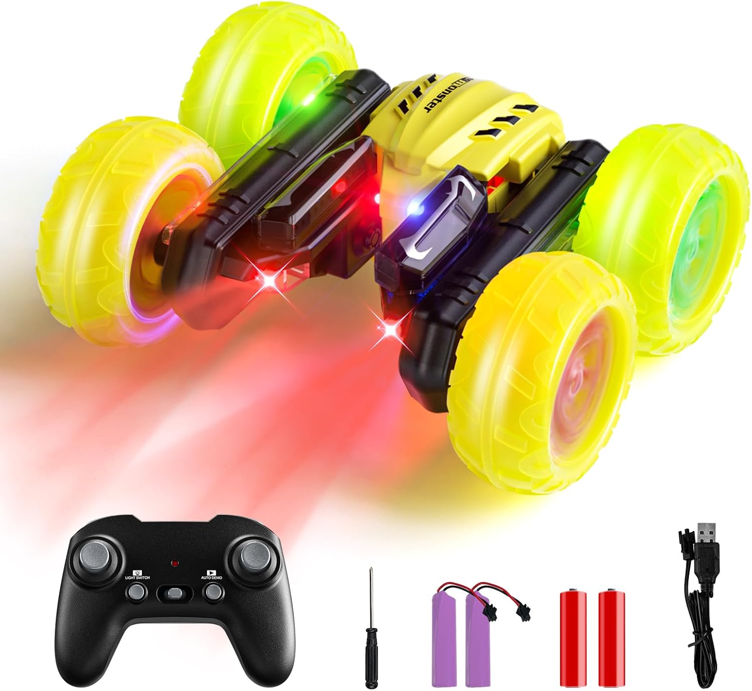 Remote Control Car RC Stunt Cars, 360° Rotating RC Race Car