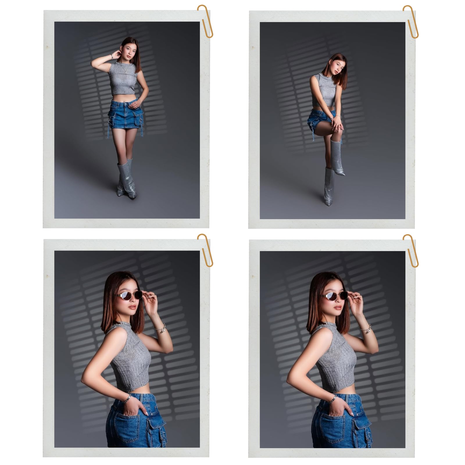 Rundes Gobos-Set für optischen Snoot, 66 mm, Metallplattenmuster für Scheinwerferbefestigung, kompatibel mit Godox BFP/MLP/OT1/OT1 Pro/II/Westcott Optical Spot/Aputure SE, für Portraits/Produkt