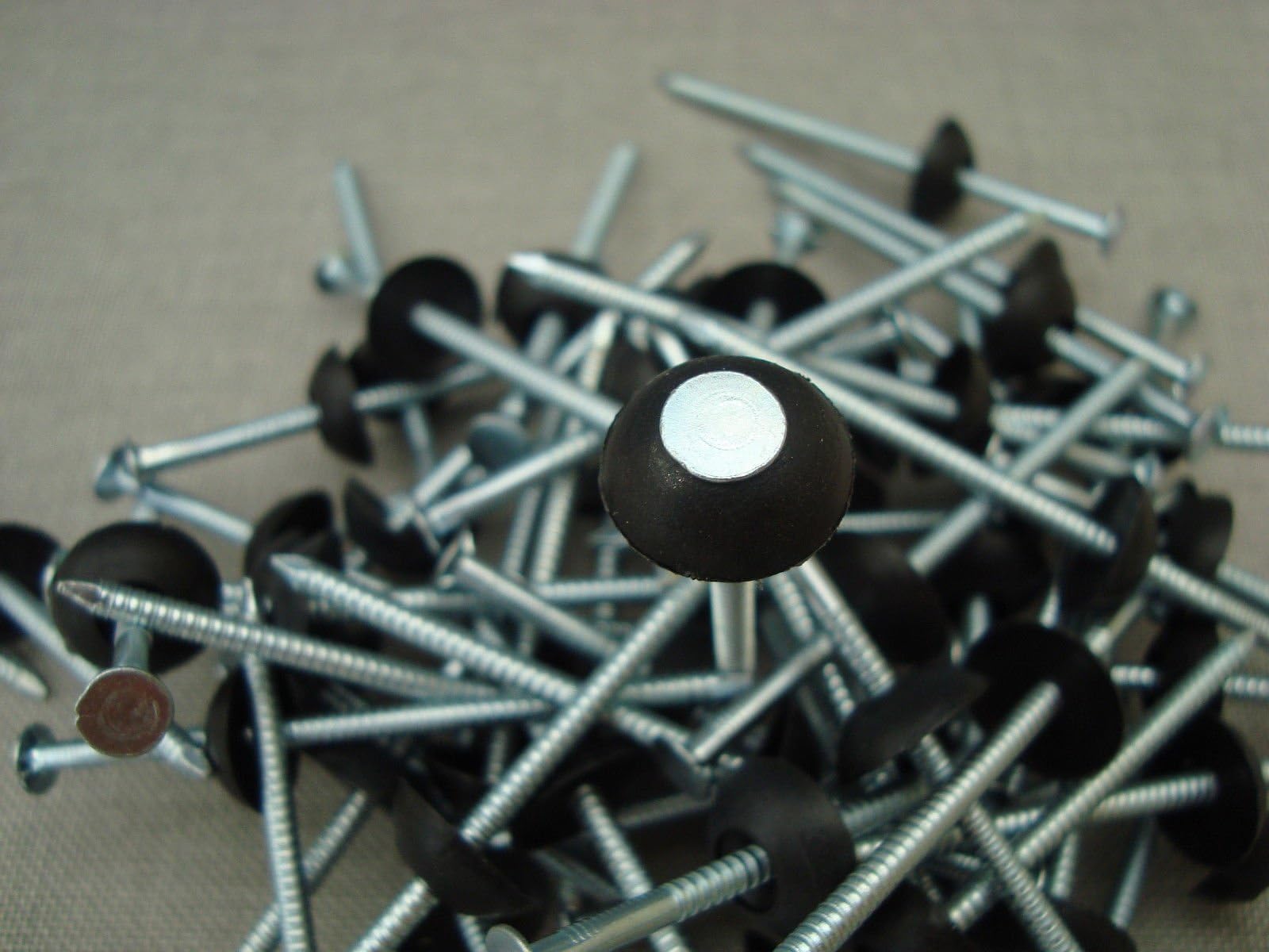 Corrugated Roof Sheet Fixings Suitable for Onduline/Coroline Black - Box 50
