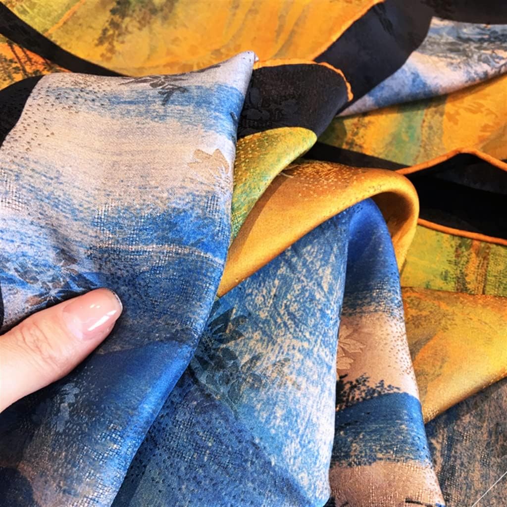 HBJWOV Double-Faced Double-Coloured Incense Cloud Large Band Chinese Wind Shoulder Band