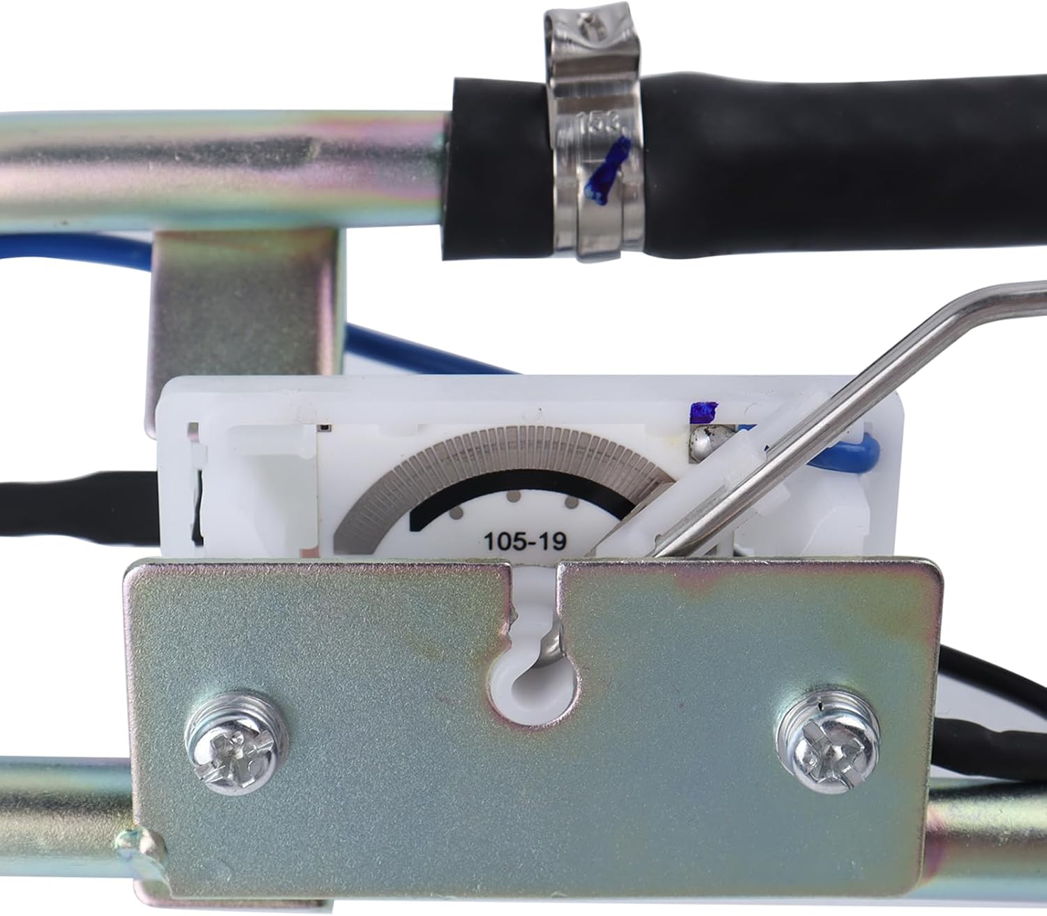 Gas Tank Sending Unit w/o F.I. Compatible with 1987-1990 Jeep Wrangler YJ Plastic Tank 20 Gal. Replace# YJSU-20NFI