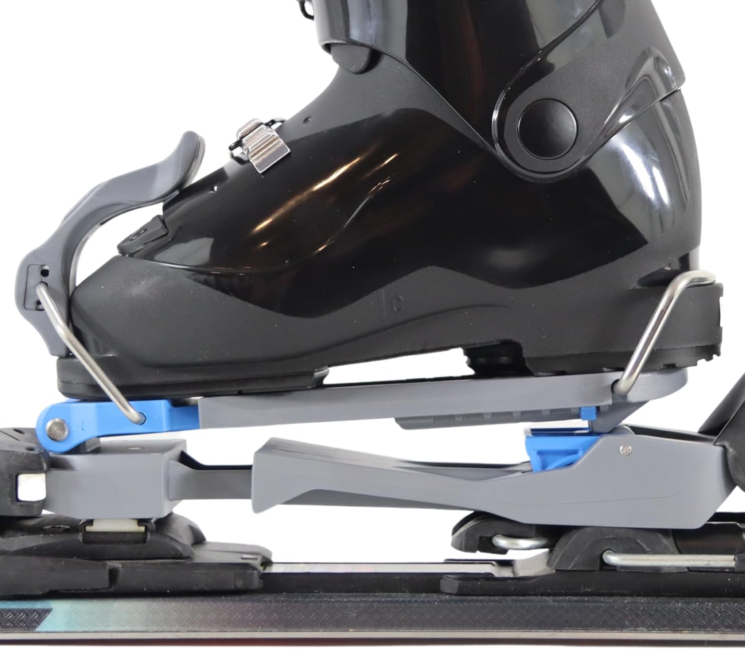 Contour Ski Touring Adapter for Youth Skis, Fits Boot Sole Lenghts 225-305mm, Integrated Heel Lift, Backcountry Skiing