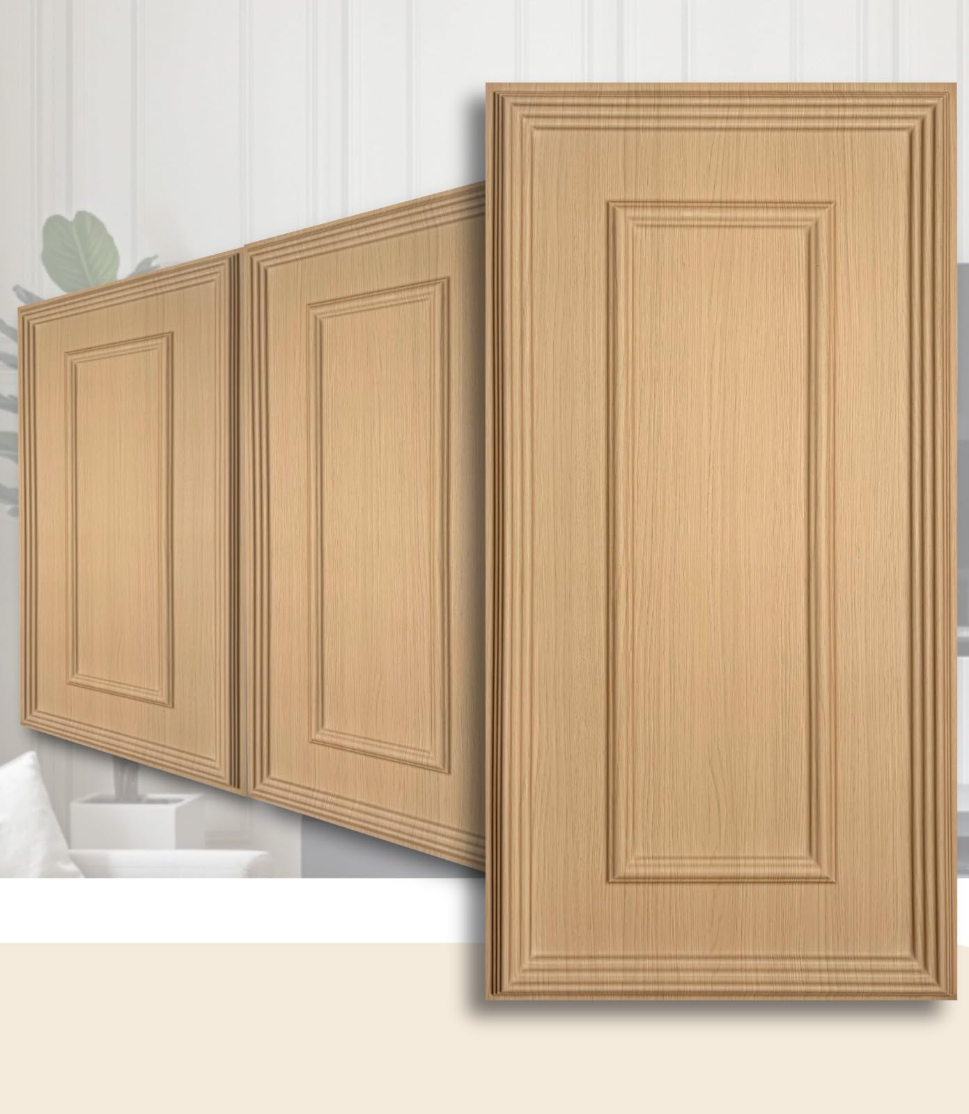 Paneles de pared 3D de plástico PVC 100x50 cm – Diseño italiano – Aspecto clásico de moldura, resistente al agua, revestimiento de pared con marco moderno para sala de estar, dormitorio y pasillo