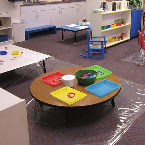 Vista 12 de Bandejas de arte de plástico, 5 piezas apilables para actividades y manualidades, bandeja de joyería para proyectos de bricolaje, pintura, cuentas