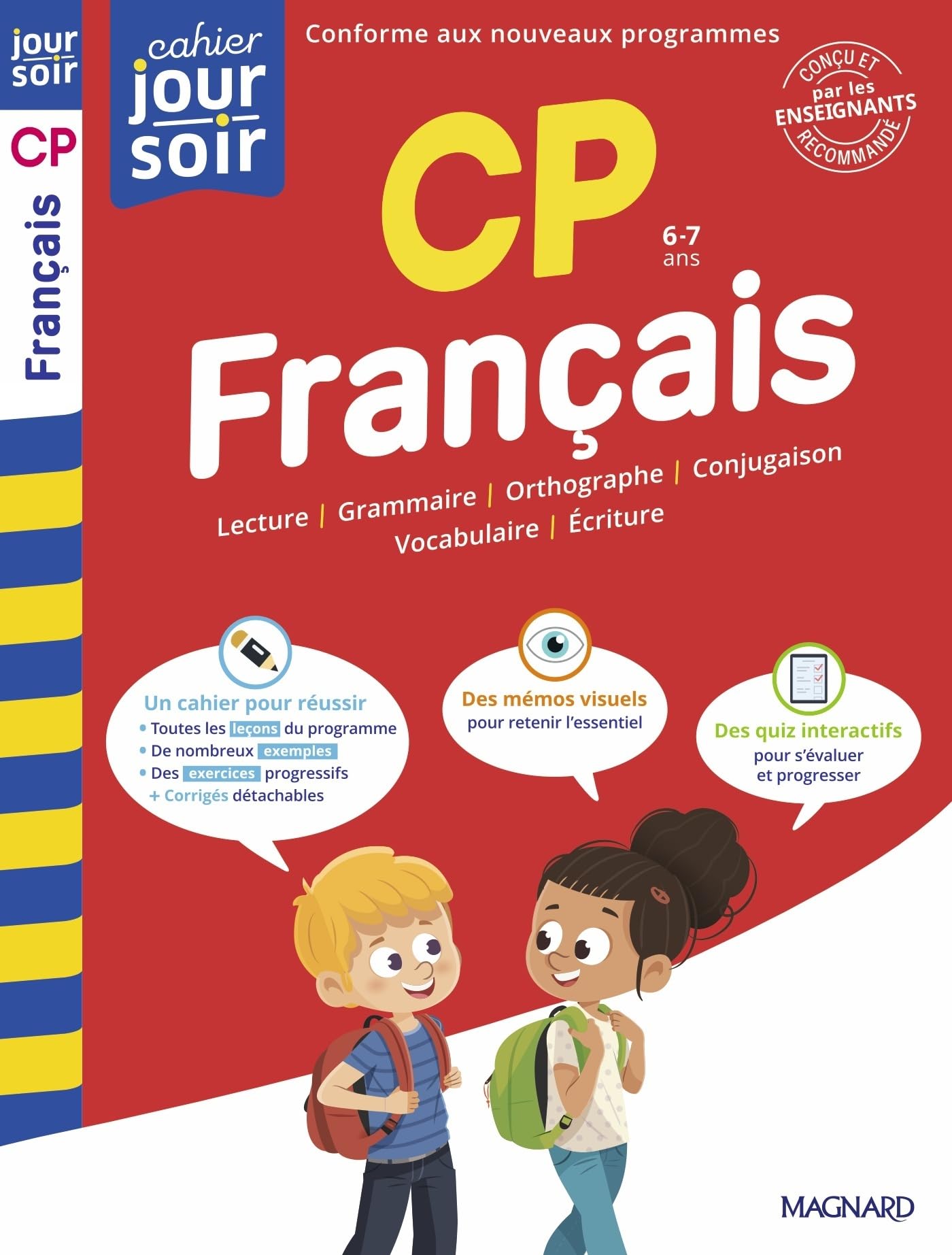 Français CP - Cahier Jour Soir: Conçu et recommandé par les enseignants