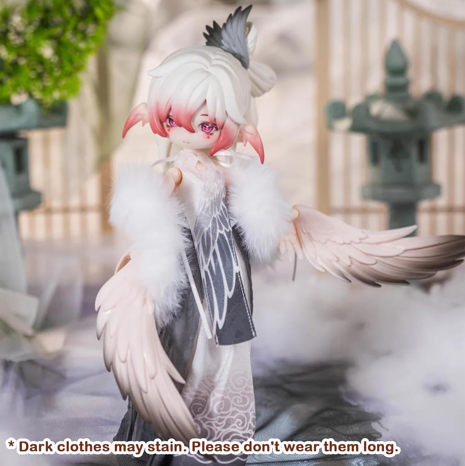 BEEMAI Luluya Cloud Feather Pavilion Series Single Box (Contains 1 Figure), 1/8 BJD Blind Box Cute Figures Collectibles Birthday Gift