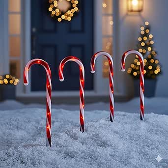 Candy Cane Christmas Lights