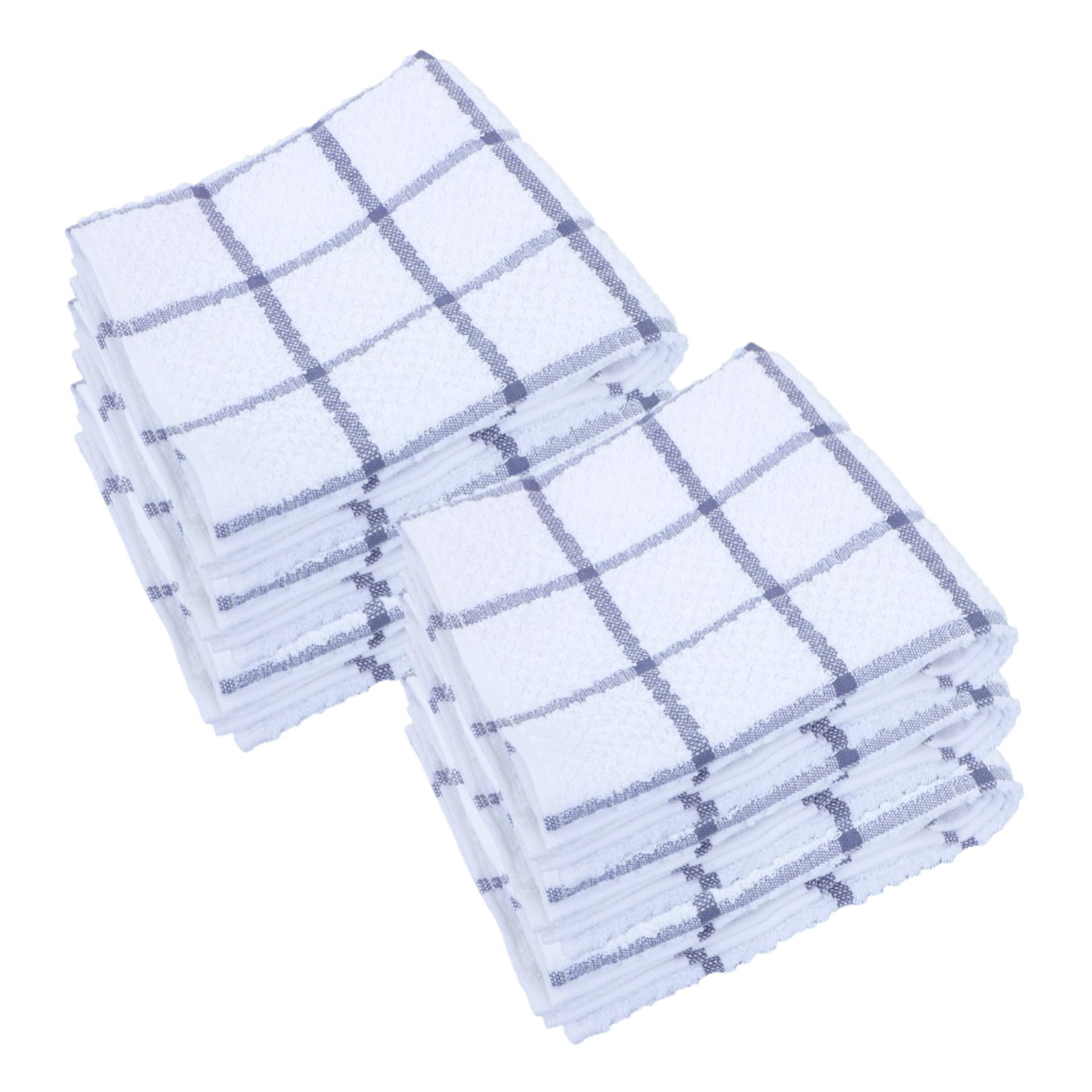 Cabilock 6piezas Paños de Cocina de Algodón de Alta Absorción Estropajos Multiusos para Limpiar Platos Paños para Lavar Platos para Cocina