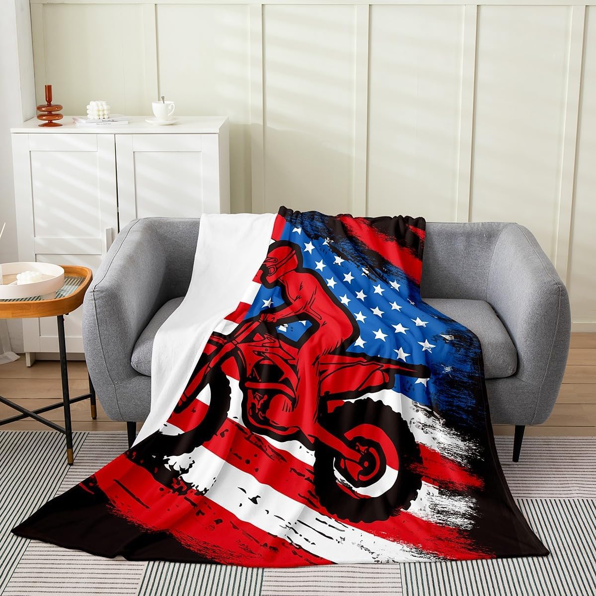 Feelyou Nautical Fleece Throw Blanket,All Season Anchor Bed Blanket Ocean Themed Flannel Fuzzy Blanket for Bed Sofa Couch,Sea Adventure Blue Bedroom Decor Plush Blanket Throw 50"x60"