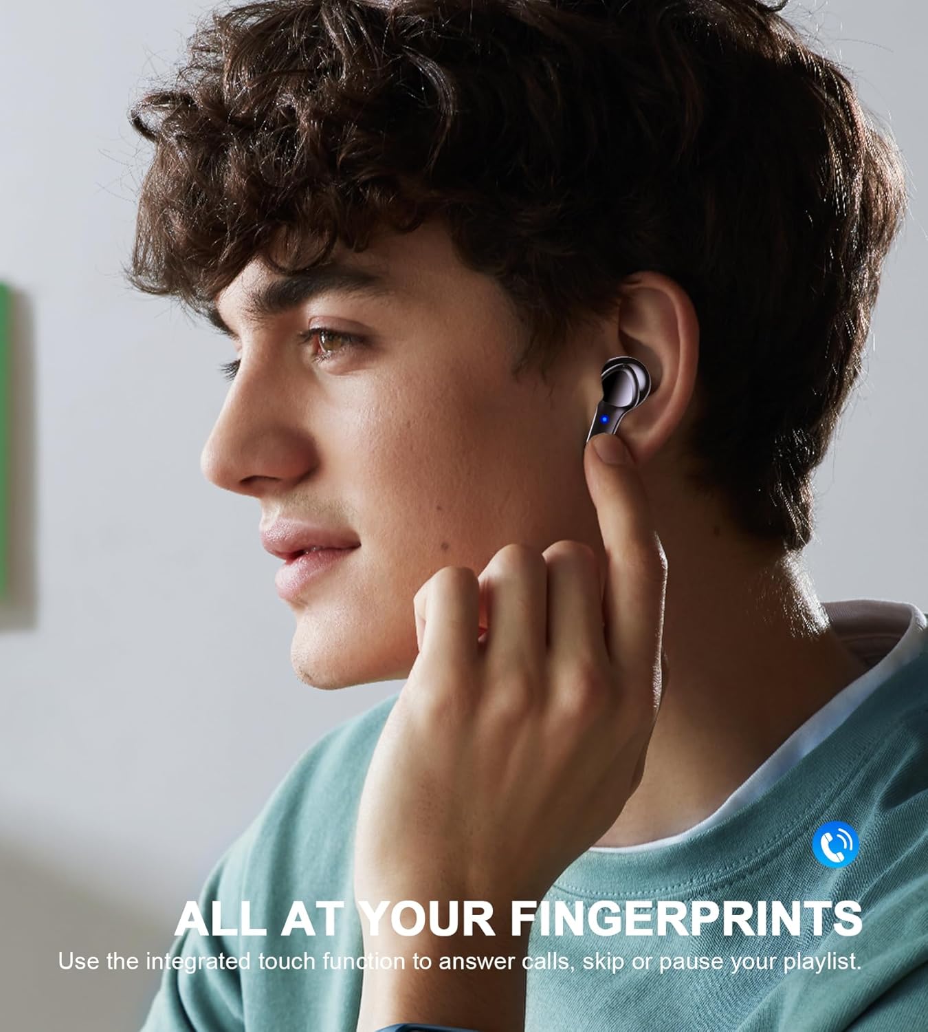 Fungsi kontrol toél pinter Choetech Choebuds Pro TWS Earbuds