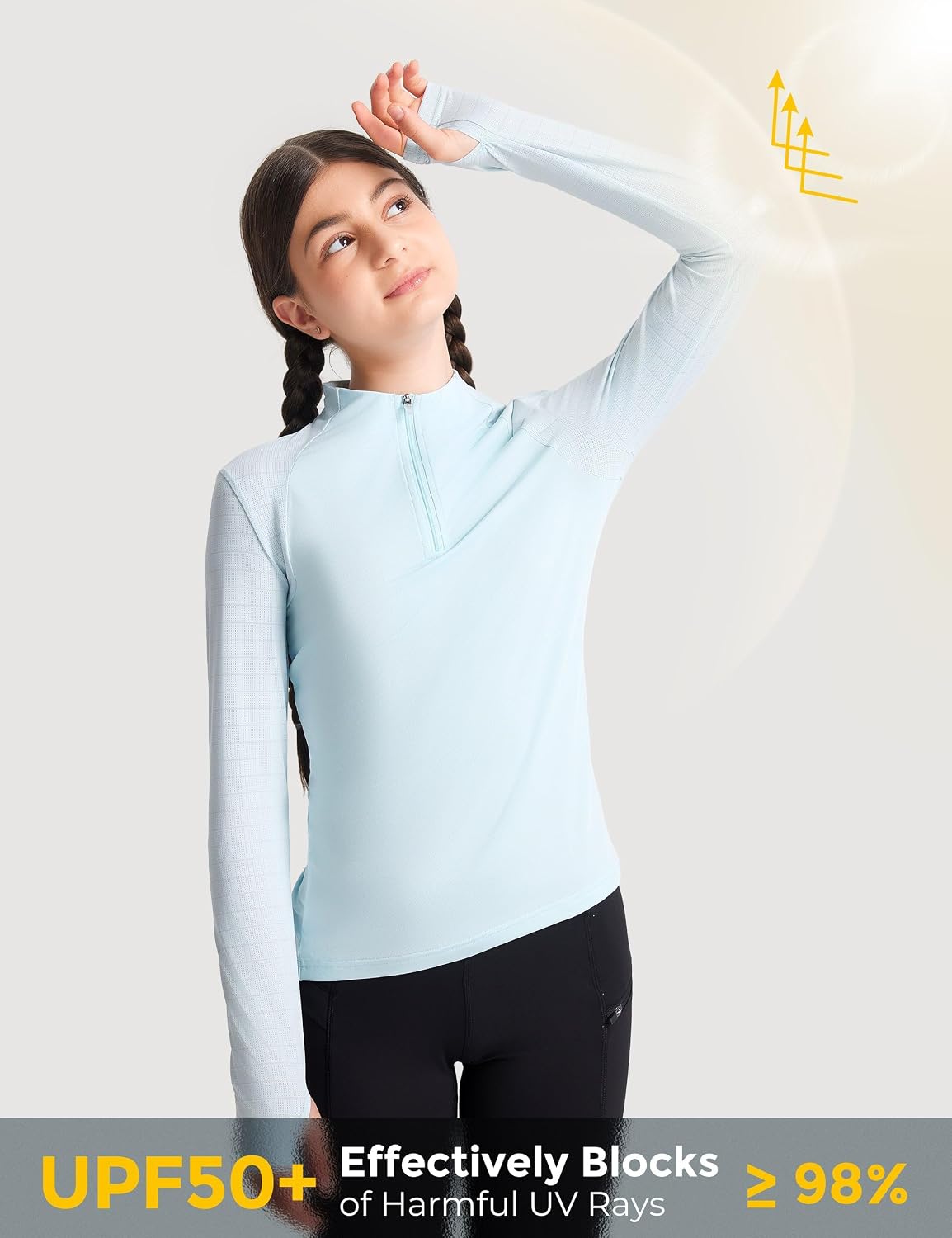 fitst4 Sports Girls Equestrian Shirt Long