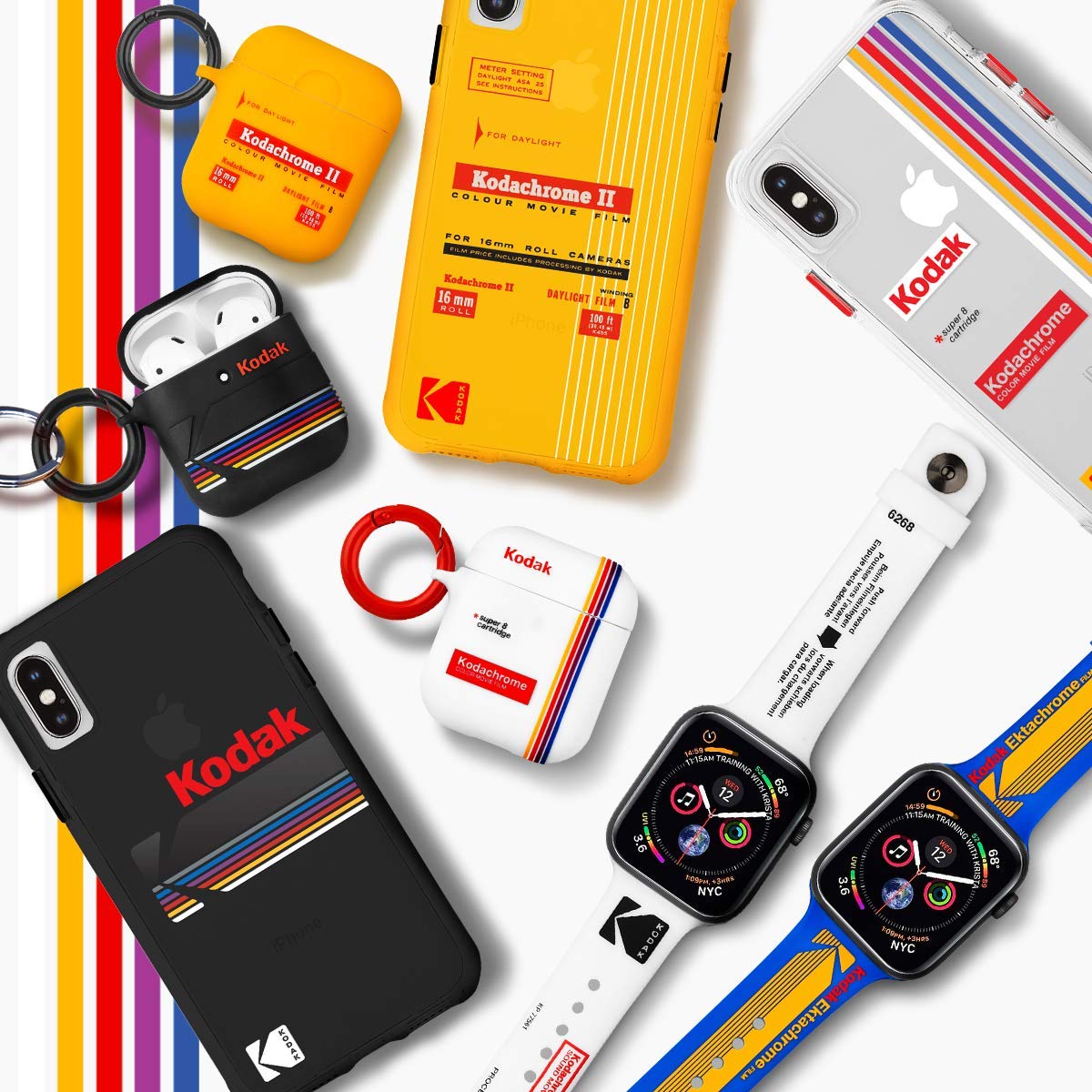 携帯電話/スマホ Applewatch Amazon.co.jp: [ Kodak × Case-Mate ]コダック コラボ Apple Watch