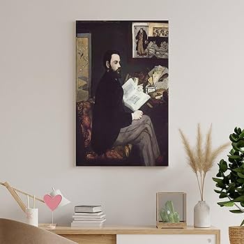 Amazon.co.jp: 画家 エドゥアール・マネ 印象派 エミール・ゾラ