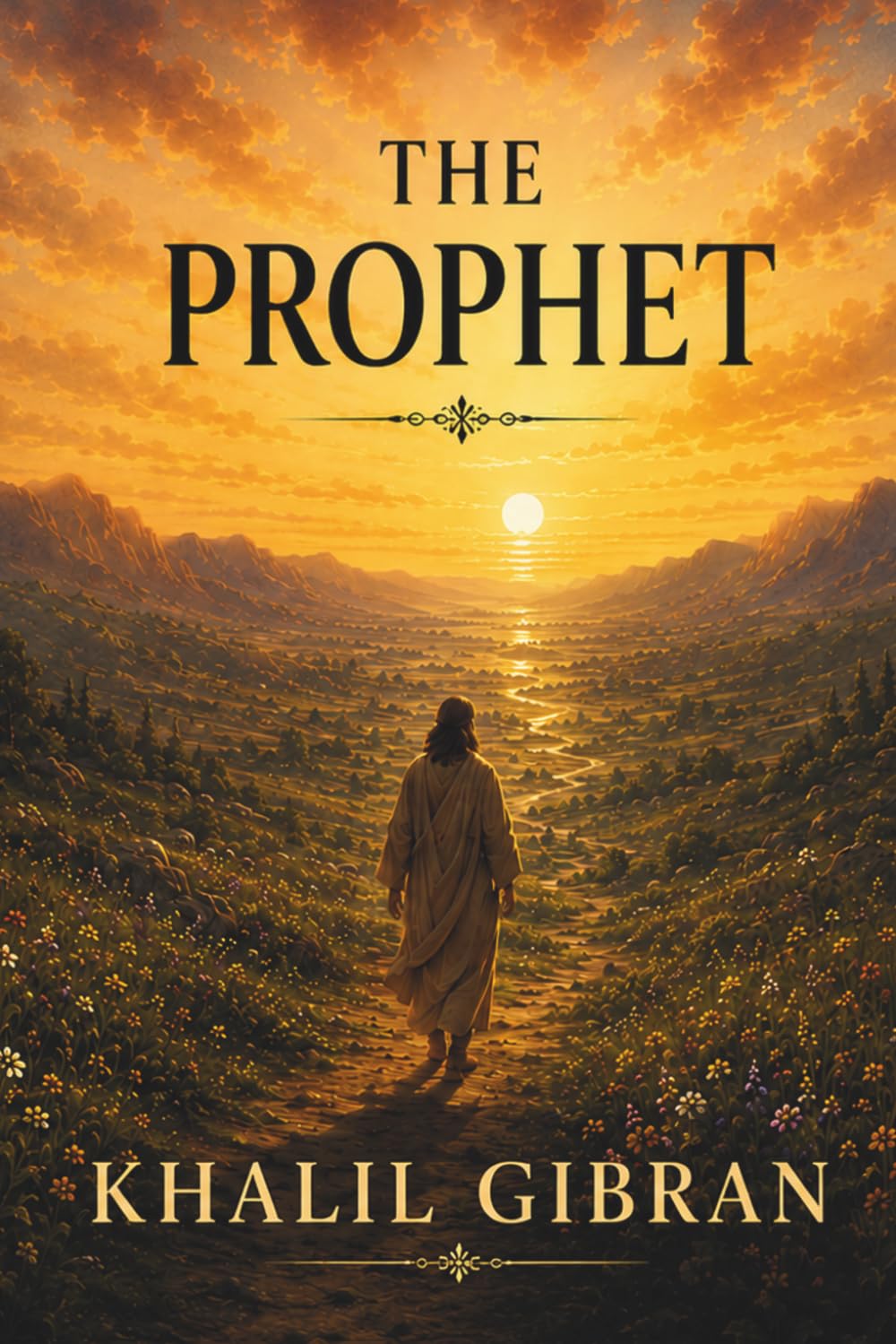 The Prophet by Kahlil Gibran: A Full-Color Illustrated Edition—Featuring 25+ Inspirational Images, Timeless Wisdom, and Poetic Reflections// A Spiritual Classic on Love, Life, and the Soul’s Awakening