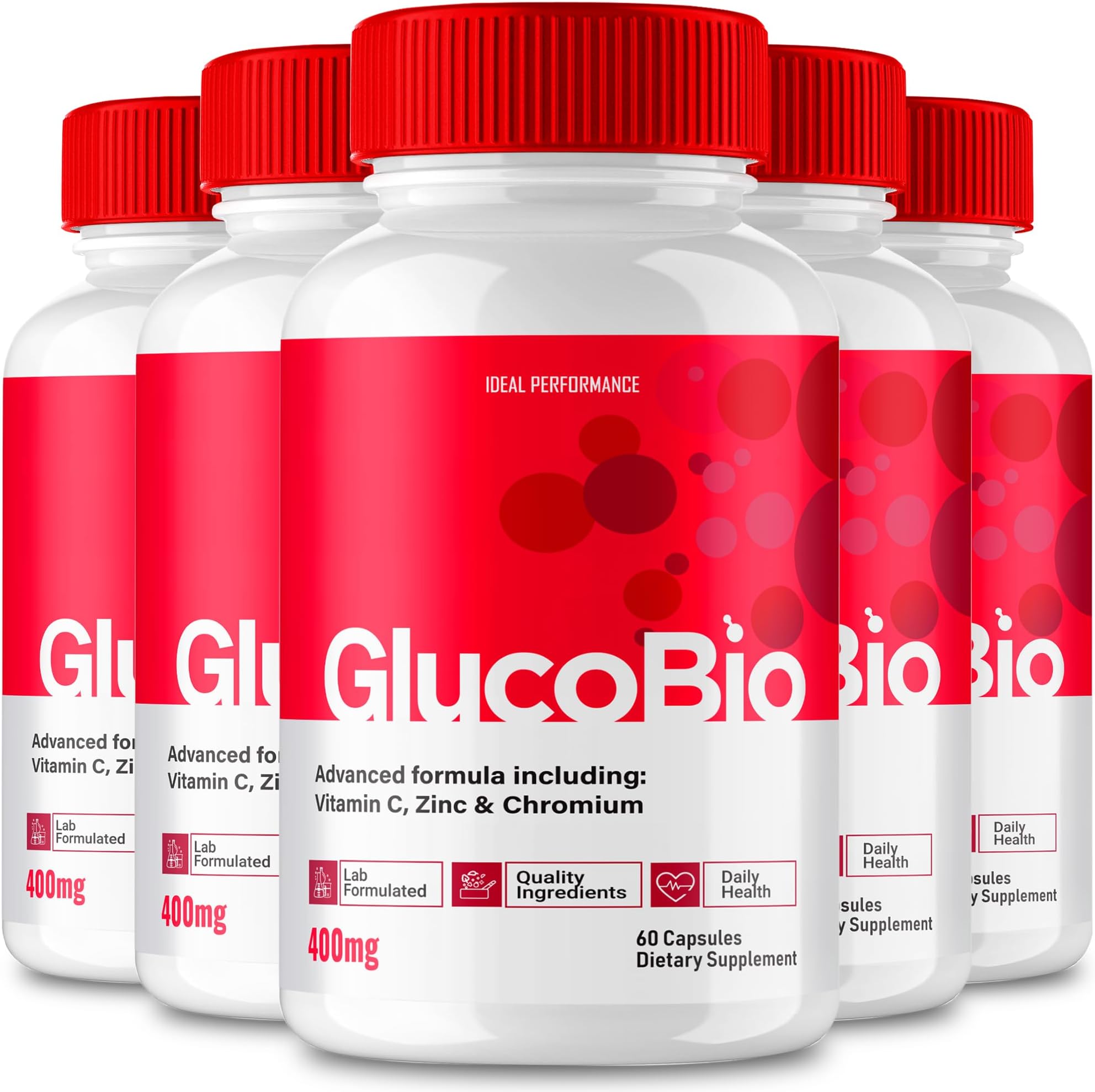 GlucoBio Capsules, Gluco Bio Capsules Reviews (5 Pack)