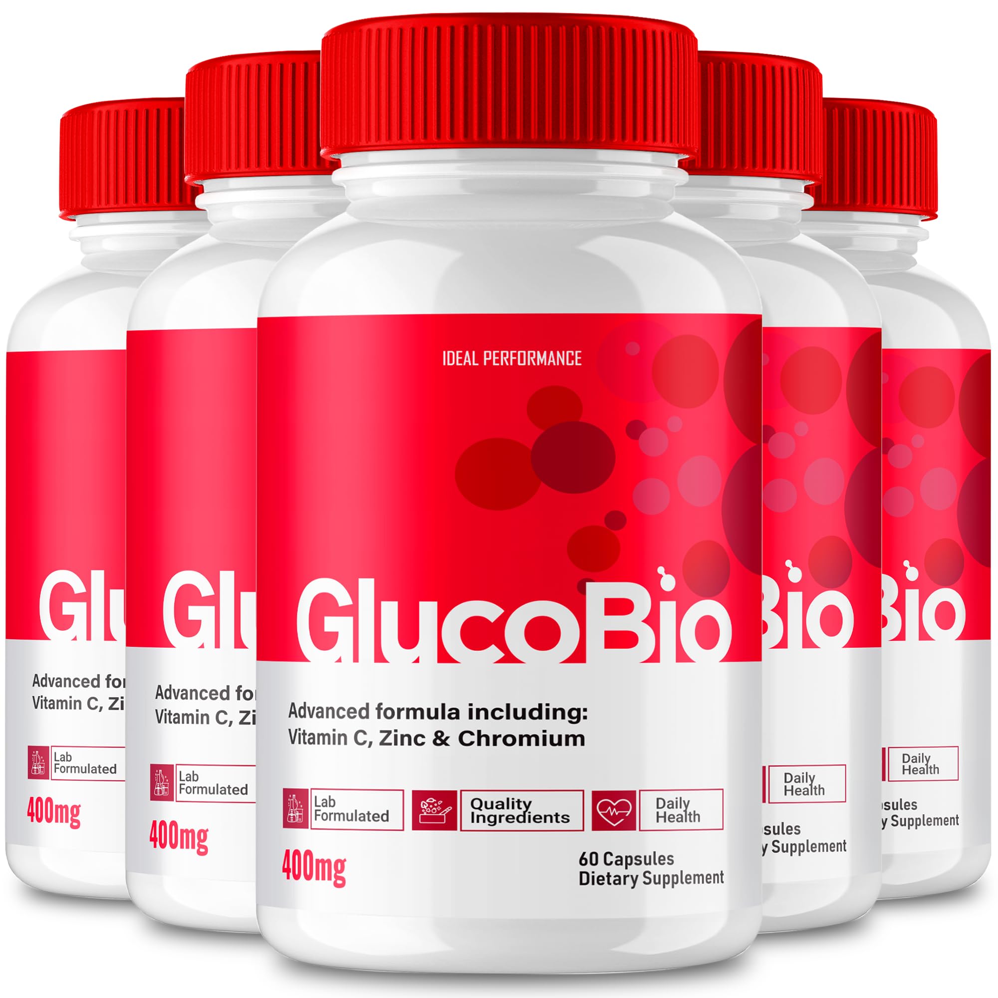 GlucoBio Capsules, Gluco Bio Capsules Reviews (5 Pack)