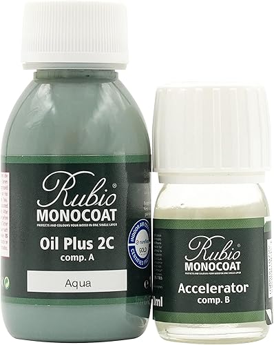 Miniatura 384 de Rubio Monocoat Plus 2C Pure Eco2 - Aceite para manchas de madera, color transparente