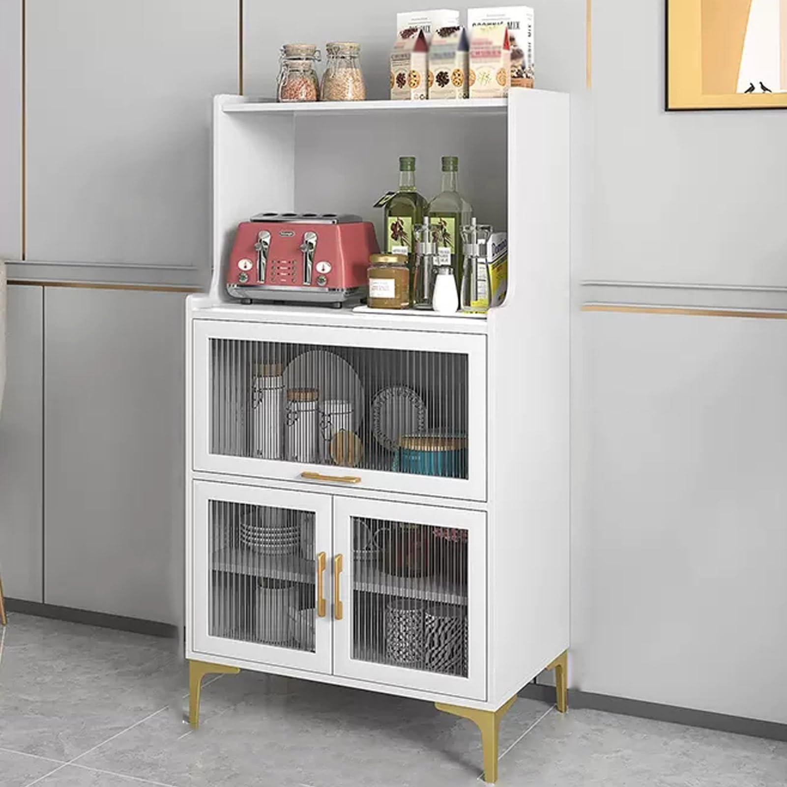 Buffet meuble de rangement Wit pour solutionner le manque de place en cuisine