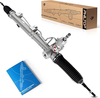 PHILTOP Power Steering Rack and Pinion Compatible with Toyota 4Runner 2003-2009 All Models, Lexus GX470 2003-2009 All Models, Hydraulic Rack and Pinion Replace 26-2624