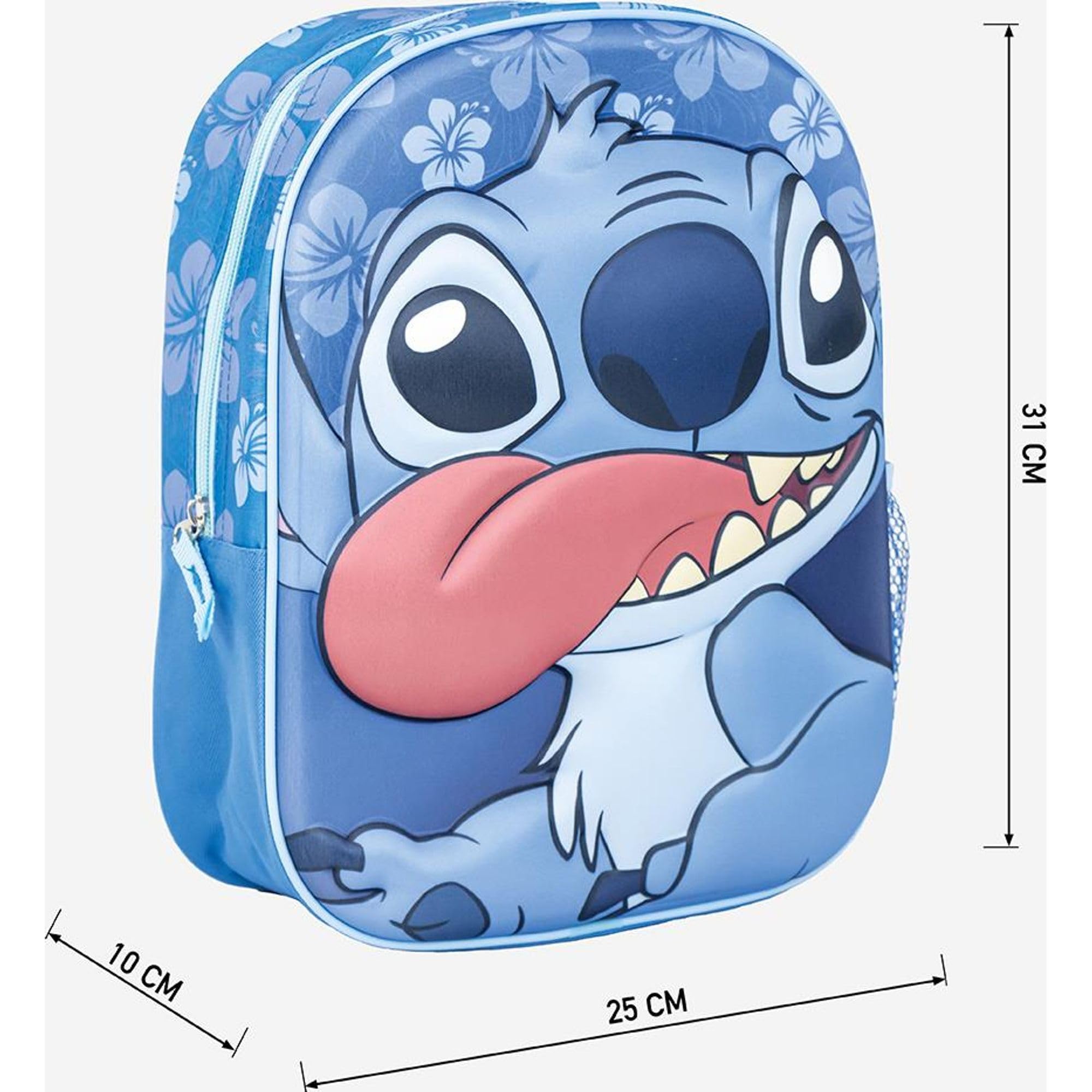 CERDÁ LIFE'S LITTLE MOMENTS Szkolny plecak Stitch, dzieci, standardowy, Modny. 4 sztuki, S