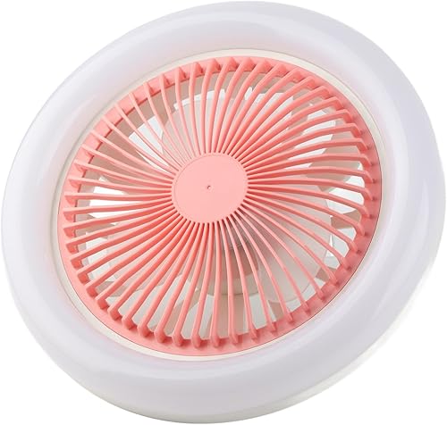 Miniatura 3 de Ventilador de techo con luz, luz LED de ventilador de techo, 30 W, 9.8 pulgadas, ventilador de techo de perfil bajo con luz - 3 engranajes