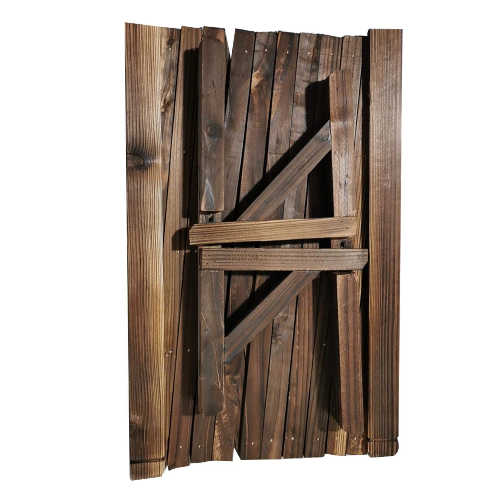 Clôture de jardin rétractable en bois, treillis pliable pour décoration de terrasse, pelouse, antirouille et imperméable