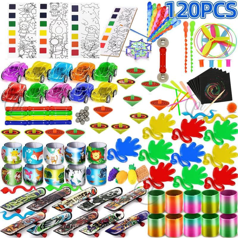 D Moto World DCW Birthday Return Gift Magic Combo Pack -120 Pcs - For A Magical Birthday Party | Party Favors for Kids for School Events, and Party Giveaways