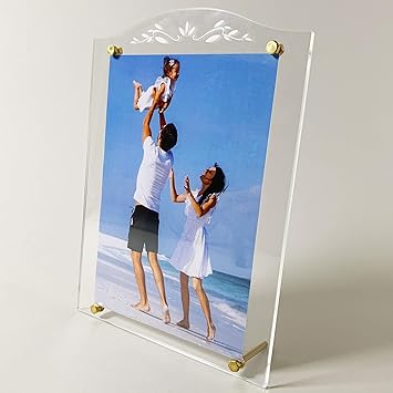 Amazon  アクリルフォトフレーム エレガント 写真立て ピクチャー 